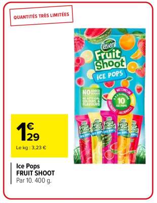 Ice Pops FRUIT SHOOT