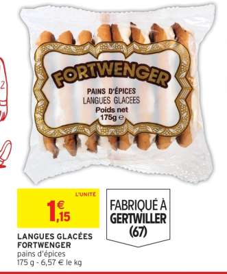 LANGUES GLACÉES FORTWENGER