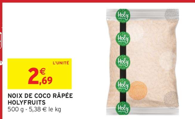 Noix De Coco Râpée Holyfruits