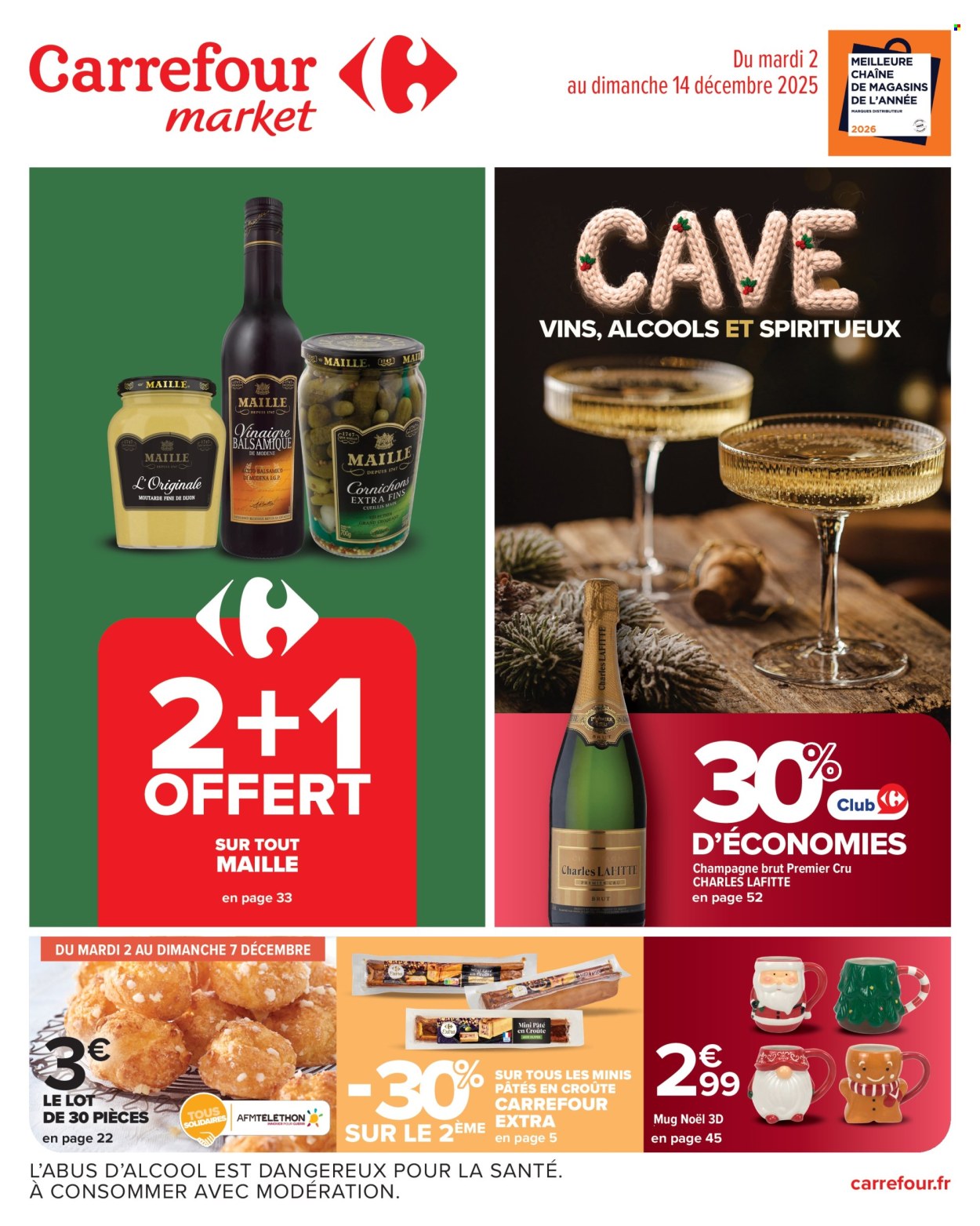 Catalogue Carrefour Market - 02/12/2025 - 14/12/2025. Page 1