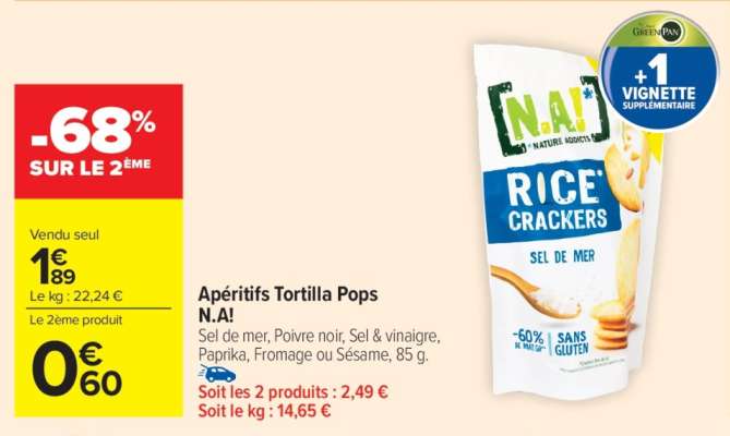 Apéritifs Tortilla Pops N.A!