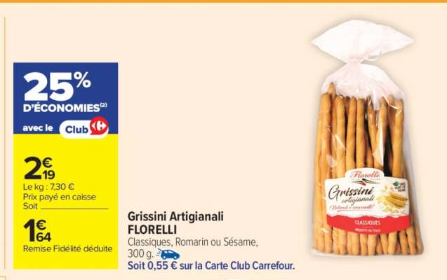 GRISSINI ARTIGIANALI "FLORELLI"