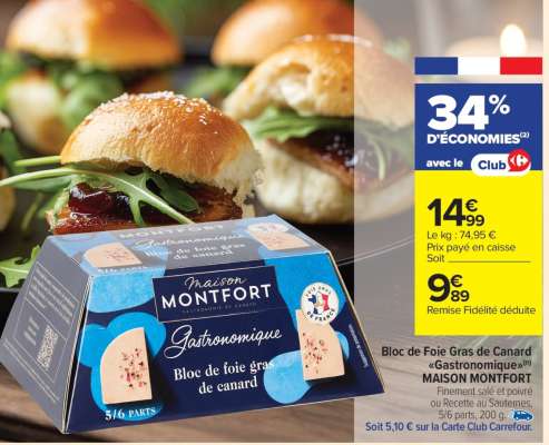 Bloc de Foie Gras de Canard «Gastronomique»