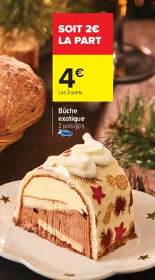 Bûche exotique