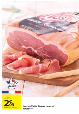 Jambon Vieille Réserve désossé Aoste