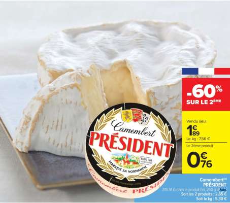 Camembert Président