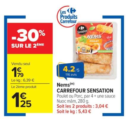 Nems CARREFOUR SENSATION