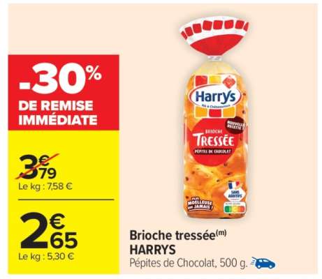 Brioche Tressée HARRYS