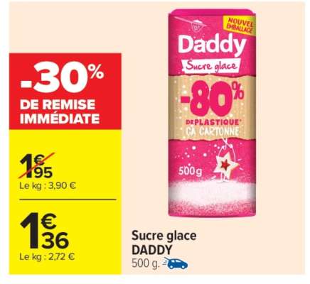 SUCRE GLACE “DADDY”