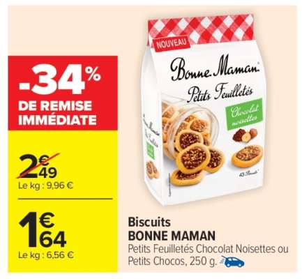 Biscuits BONNE MAMAN