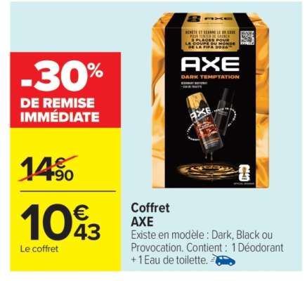 Coffret AXE