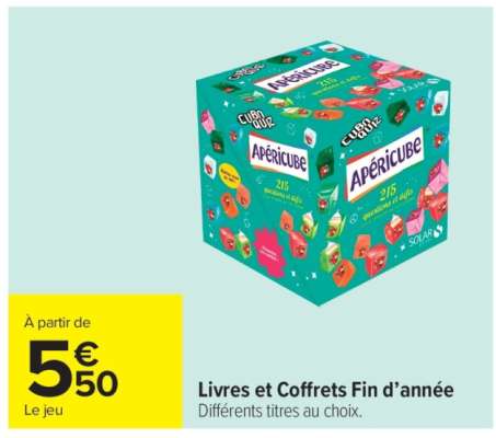 Livres et coffrets Fin d'année