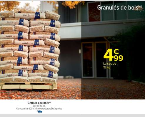 Granulés de bois