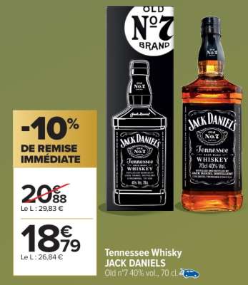 Tennessee Whisky JACK DANIELS