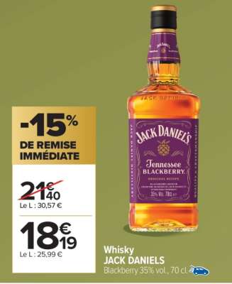 Whisky JACK DANIELS