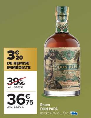 Rhum DON PAPA