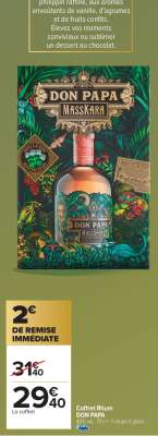 Coffret Rhum DON PAPA
