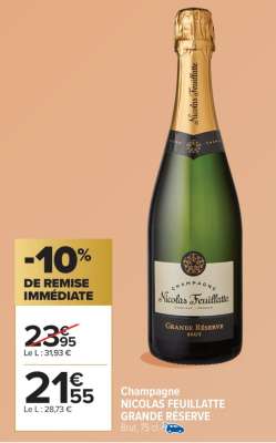 Champagne Nicolas Feuillatte Grande Réserve