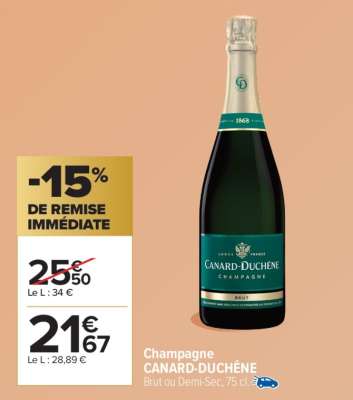 Champagne Canard Duchêne