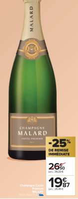 Champagne Cuvée Premium MALARD
