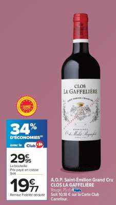 A.O.P. Saint-Émilion Grand Cru CLOS LA GAFFELIÈRE