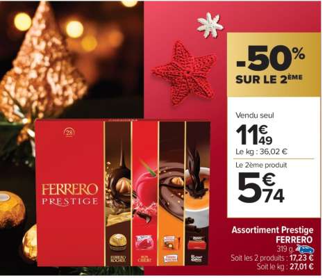 Assortiment Prestige Ferrero