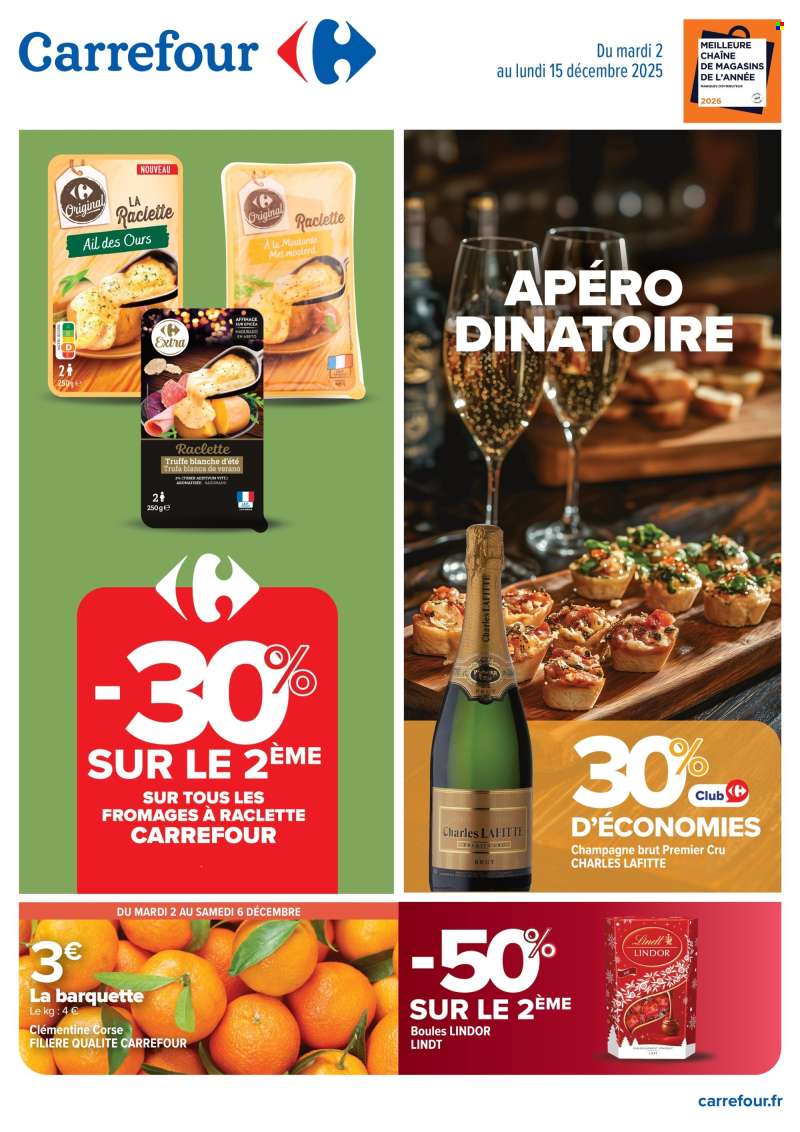 Catalogue Carrefour Hypermarchés - 02/12/2025 - 15/12/2025.