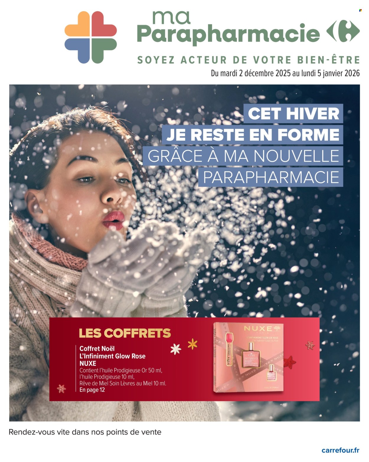 Catalogue Carrefour Hypermarchés - 02/12/2025 - 05/01/2026. Page 1