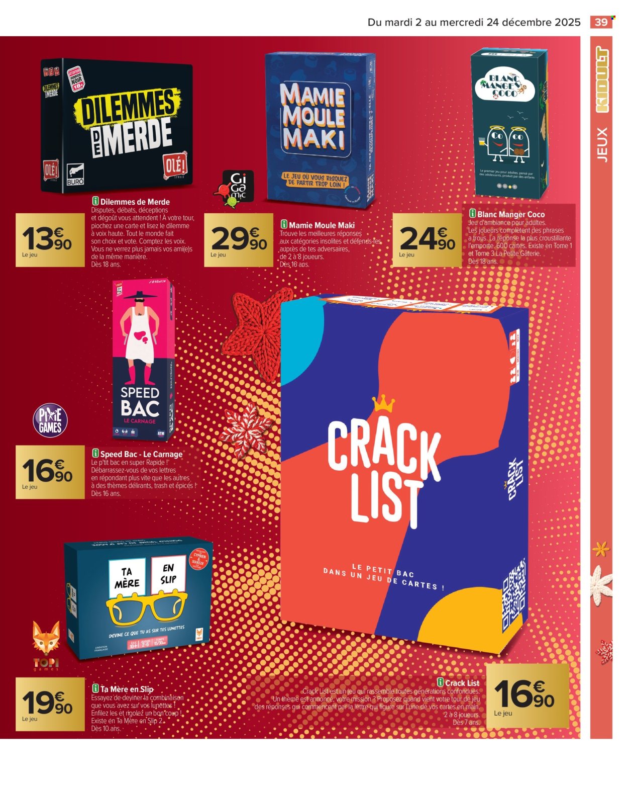 Catalogue Carrefour Hypermarchés - 02/12/2025 - 24/12/2025. Page 41