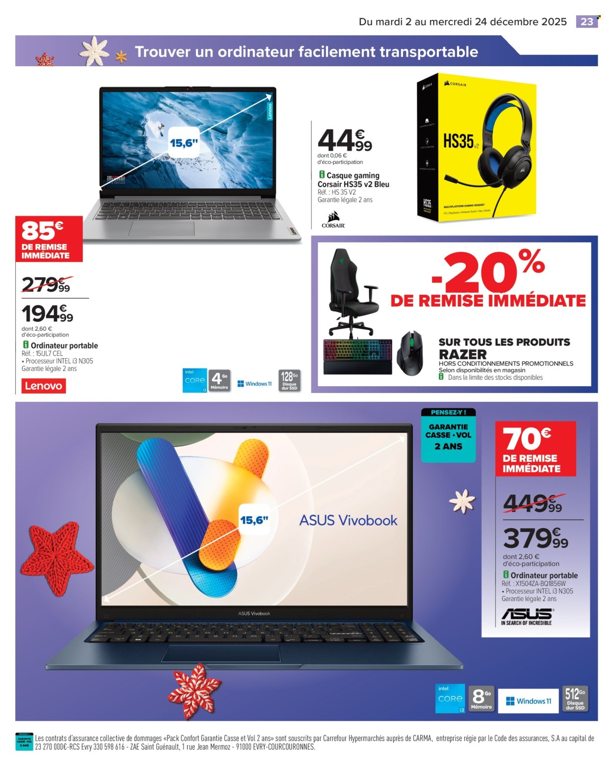 Catalogue Carrefour Hypermarchés - 02/12/2025 - 24/12/2025. Page 25