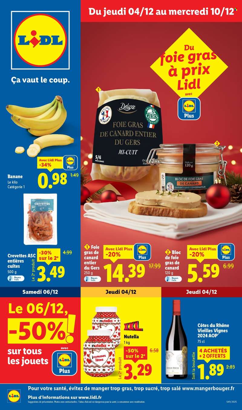 Catalogue Lidl - 04/12/2025 - 10/12/2025.