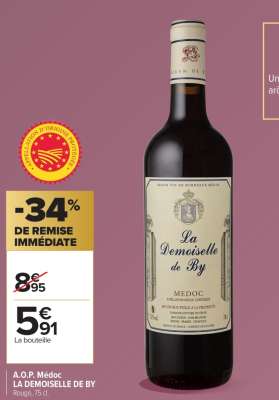 A.O.P. Médoc LA DEMOISELLE DE BY