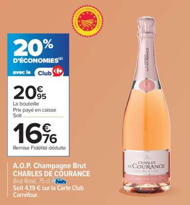 A.O.P. Champagne Brut CHARLES DE COURANCE