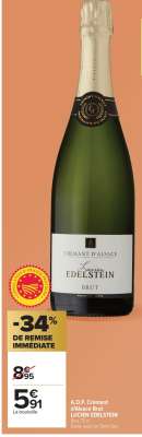 A.O.P. Crémant d'Alsace Brut LUCIEN EDELSTEIN