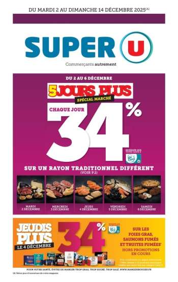 Catalogue SUPER U - 02/12/2025 - 14/12/2025.