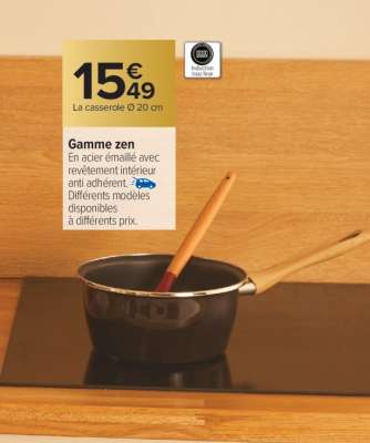 La casserole Ø 20 cm