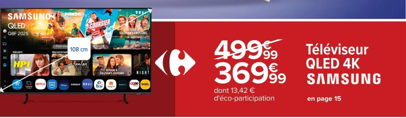 Téléviseur QLED 4K* SAMSUNG