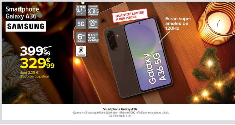 SMARTPHONE GALAXY A36