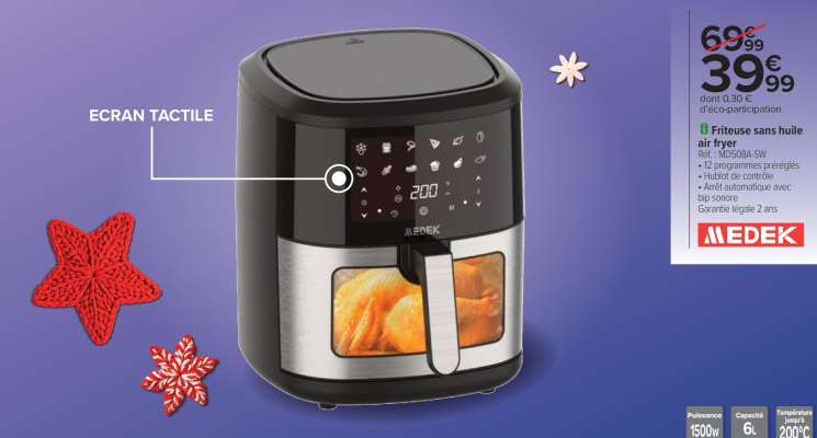 Friteuse sans huile Air fryer