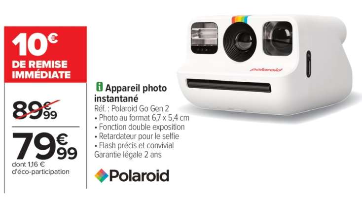 Appareil photo instantané