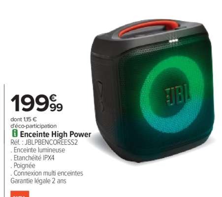 Enceinte high power