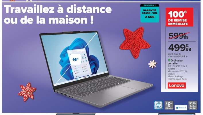 Ordinateur portable Lenovo