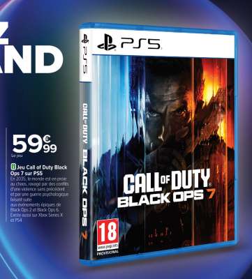 Jeu «Call Of Duty Black Ops 7» sur PS5