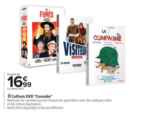 Coffrets DVD "Comédie"