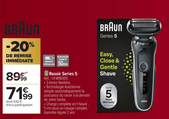 Rasoir Séries 5