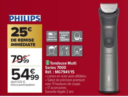 Philips Tondeuse Multi Series 7000