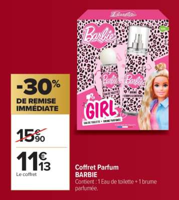 Coffret Parfum BARBIE