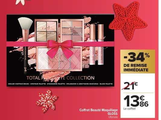 Coffret Beauté Maquillage GLOSS Ultimate