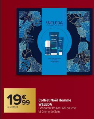 Coffret Noël Homme WELEDA