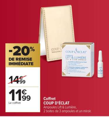 Coffret COUP D'ÉCLAT